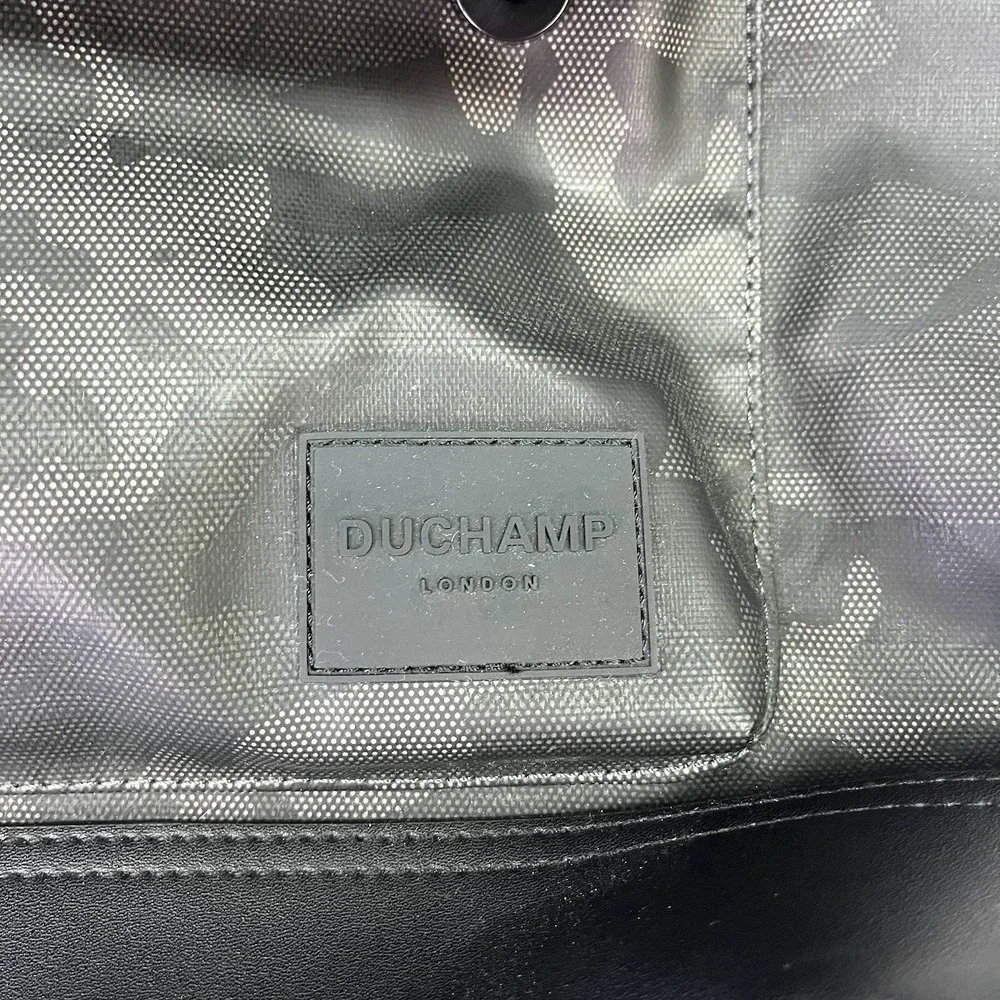Duchamp London Charcoal Camo Laptop Backpack 16742 Mens‎ Travel Work Bag NEW
